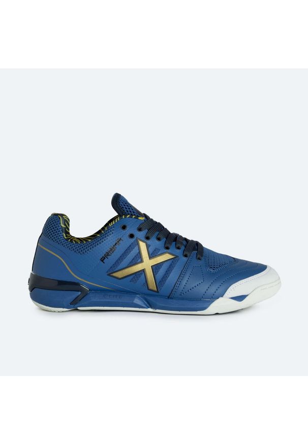 Buty piłkarskie Munich Prisma. Kolor: niebieski. Sport: piłka nożna