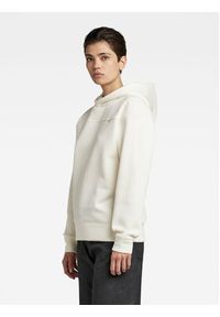 G-Star RAW - G-Star Raw Bluza D22358-A971-D113 Écru Relaxed Fit. Materiał: syntetyk, bawełna #4