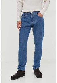 Calvin Klein Jeans jeansy AUTHENTIC męskie. Kolor: niebieski #1