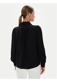 Elisabetta Franchi Bluzka CA-093-46E2-V420 Czarny Standard Fit. Kolor: czarny. Materiał: wiskoza