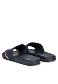 Pepe Jeans Klapki Slider Origin M PMS70160 Granatowy. Kolor: niebieski #3