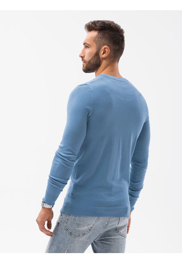Niebieski sweter Ombre Clothing klasyczny