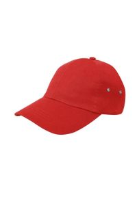 RESULT HEADWEAR - Pluszowa Czapka Z Daszkiem. Kolor: czerwony