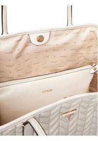 Guess Torebka Cheryl HWTQ97 20240 Kremowy. Kolor: kremowy. Materiał: skórzane #8