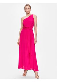 Pinko Sukienka koktajlowa Agave 100997 A0TP Różowy Regular Fit. Kolor: różowy. Materiał: wiskoza. Styl: wizytowy