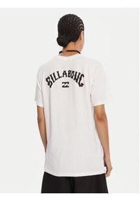 Billabong T-Shirt Arch Wave Ss C1SS65 Biały Regular Fit. Kolor: biały. Materiał: bawełna