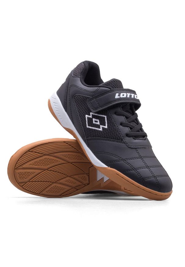 Buty halowe dla dzieci LOTTO WHIZZER K. Kolor: biały, wielokolorowy, czarny, brązowy
