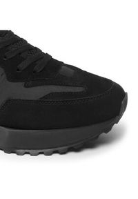 Calvin Klein Sneakersy Low Top Lace Up Mix HM0HM00497 Czarny. Kolor: czarny. Materiał: materiał #7