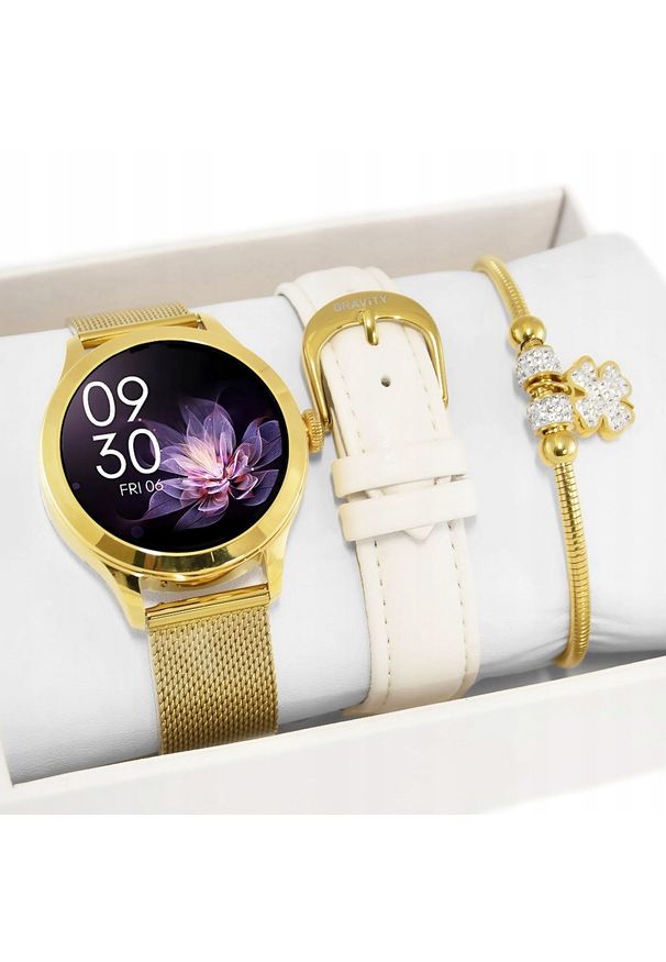 Zestaw damski SMARTWATCH Gravity ELISSA PRO + bransoletka. Rodzaj zegarka: smartwatch