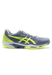 Buty tenisowe męskie Asics Solution Speed FF 2 AC. Kolor: żółty, wielokolorowy, niebieski. Sport: tenis