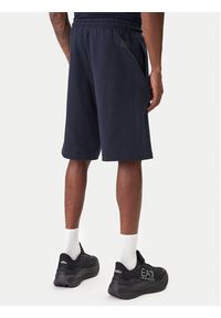 EA7 Emporio Armani Szorty sportowe 7M001491 AF17787 UB102 Granatowy Regular Fit. Kolor: niebieski. Materiał: bawełna. Styl: sportowy #5