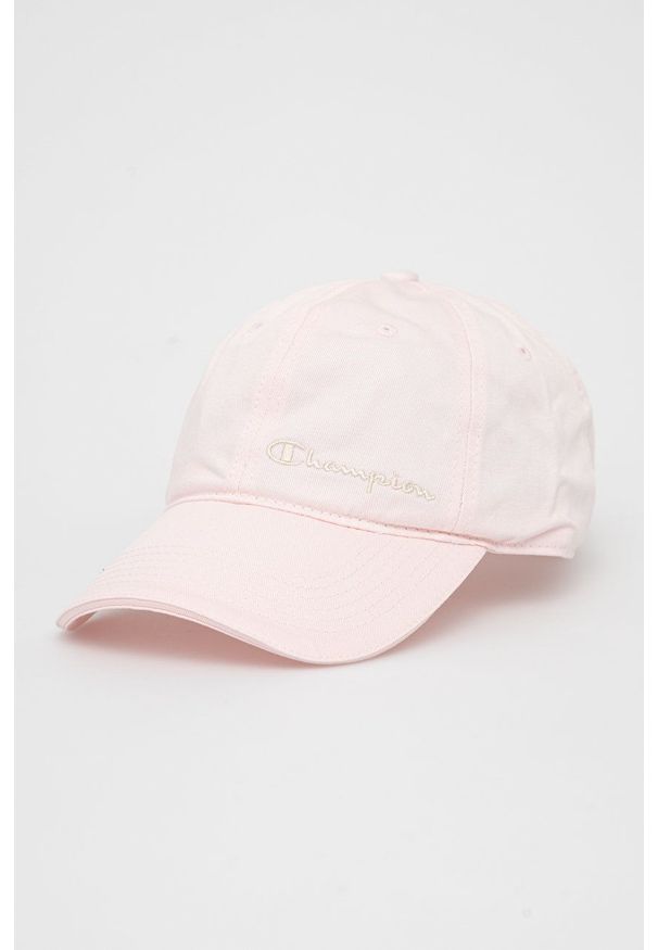 Champion czapka 805558. kolor różowy gładka. Kolor: różowy. Wzór: gładki