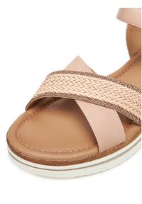Clara Barson Sandały WS2506-05 Różowy. Kolor: różowy. Materiał: materiał, syntetyk #5