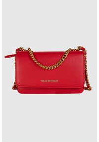 Valentino by Mario Valentino - VALENTINO Mała czerwona torebka z miejscem na karty cookie. Kolor: czerwony
