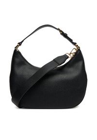 Love Moschino - LOVE MOSCHINO Torebka JC4018PP1NLT0000 Czarny. Kolor: czarny. Materiał: skórzane