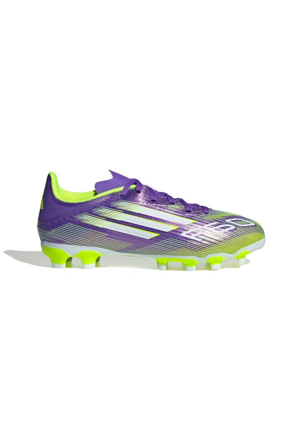 Adidas - Dziecięce buty piłkarskie adidas F50 League AG. Kolor: fioletowy. Sport: piłka nożna
