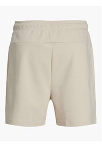 Jack & Jones - Jack&Jones Szorty sportowe Gordon Fusion 12273304 Beżowy Regular Fit. Kolor: beżowy. Materiał: syntetyk. Styl: sportowy