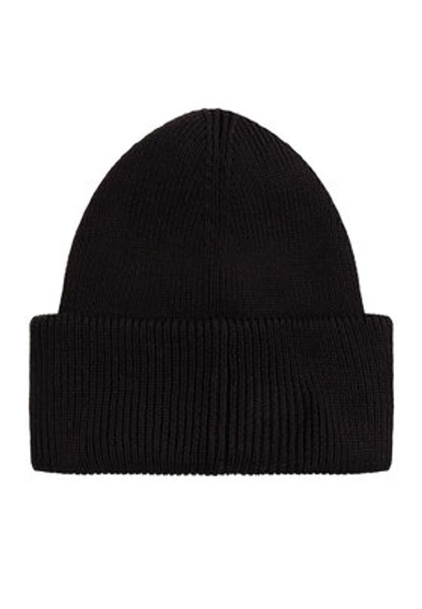 Tommy Jeans Czapka Tjm Linear Beanie AM0AM13666 Czarny. Kolor: czarny. Materiał: materiał, bawełna