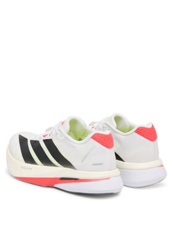 Adidas - adidas Buty do biegania adizero Boston 13 JS4934 Biały. Kolor: biały. Materiał: materiał