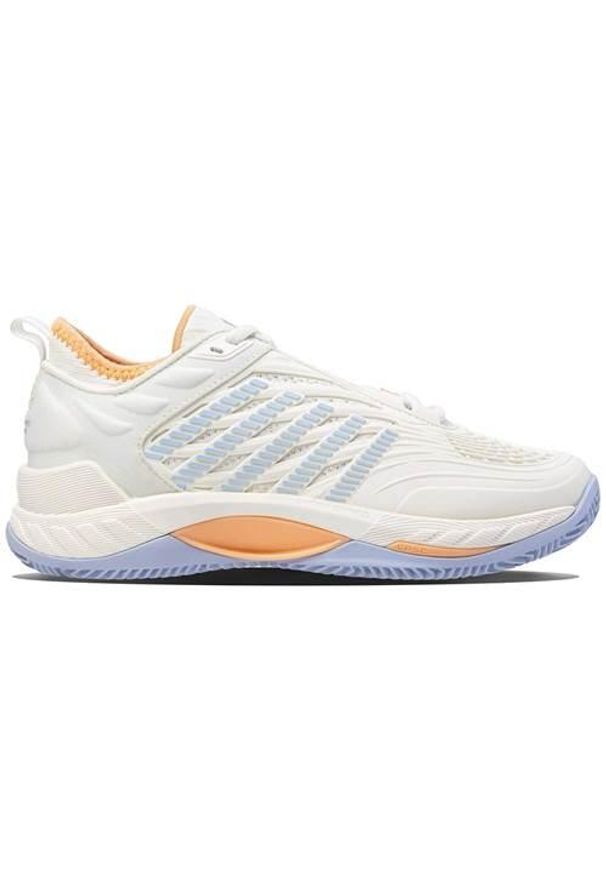 Buty do tenisa damskie K-Swiss Hypercourt Supreme 2. Kolor: biały. Materiał: materiał, syntetyk. Szerokość cholewki: normalna. Sport: tenis