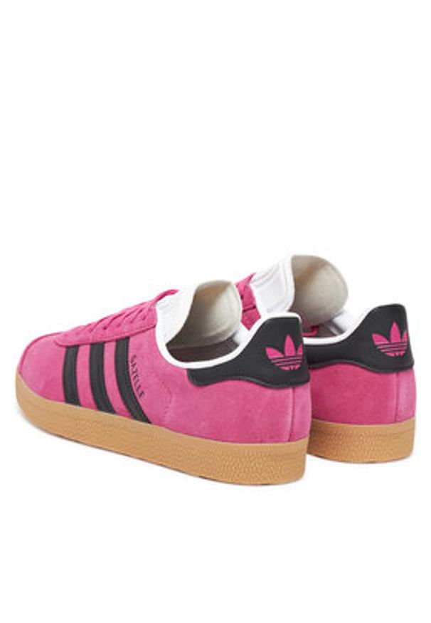Adidas - adidas Sneakersy Gazelle JS1382 Różowy. Kolor: różowy. Materiał: zamsz, skóra. Model: Adidas Gazelle