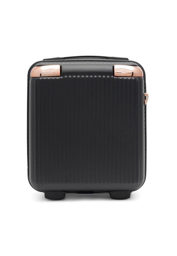 Mała Twarda Walizka Lasocki. Kolor: czarny