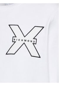 Richmond X Bluza UMA23016FE Biały Regular Fit. Kolor: biały. Materiał: bawełna
