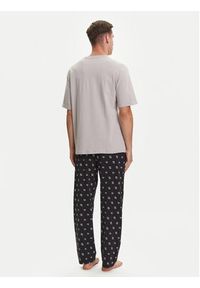 Karl Lagerfeld - KARL LAGERFELD Piżama A3M45002 Szary Regular Fit. Kolor: szary. Materiał: bawełna