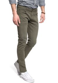 Lee - SPODNIE MĘSKIE LEE LUKE OLIVE GREEN L719EDPM #3