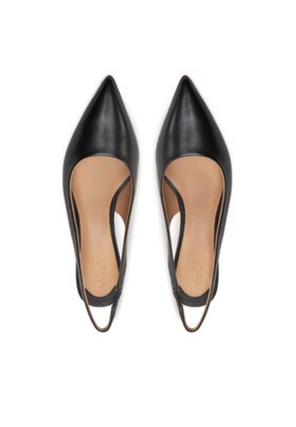 Lauren Ralph Lauren - LAUREN RALPH LAUREN Czółenka 802927937001 Czarny. Kolor: czarny. Materiał: skóra