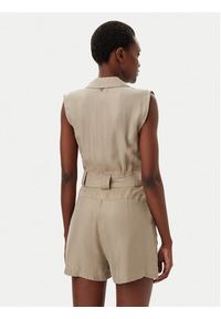 Guess Kombinezon W5GD99 WH6E0 Beżowy Regular Fit. Kolor: beżowy. Materiał: wiskoza #5