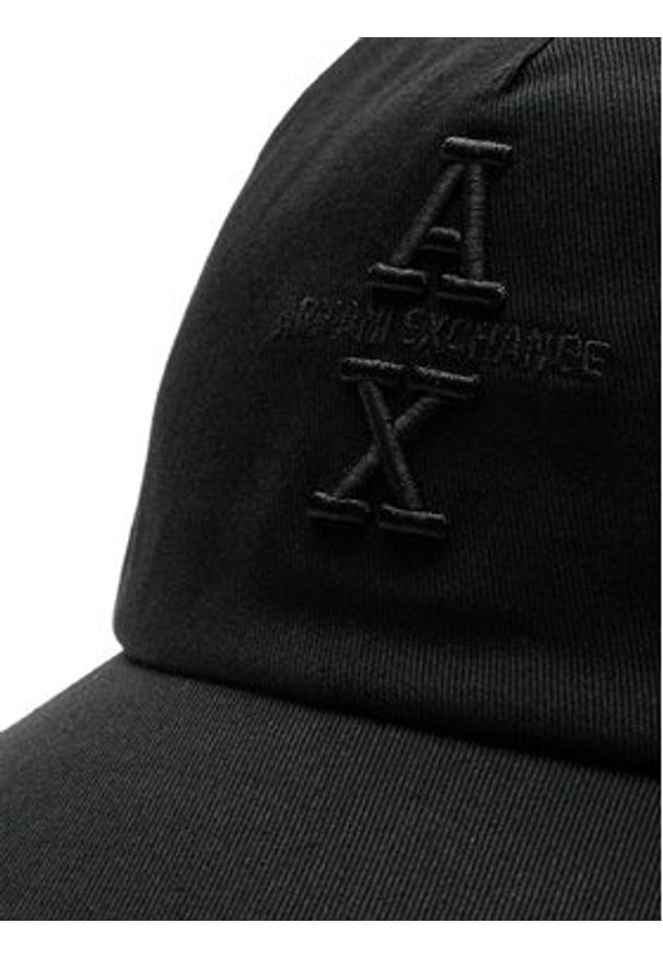 Armani Exchange Czapka z daszkiem 954220 4F101 00020 Czarny. Kolor: czarny. Materiał: materiał, bawełna