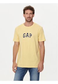 GAP - Gap T-Shirt 570044-10 Żółty Regular Fit. Kolor: żółty. Materiał: bawełna #1