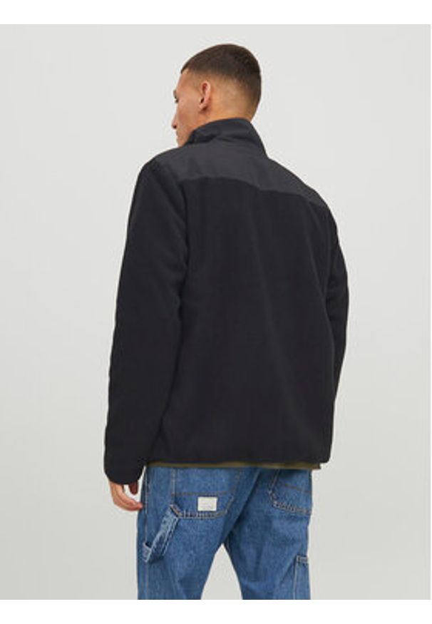 Jack & Jones Polar Marvin 12235864 Czarny Regular Fit. Kolor: czarny. Materiał: syntetyk