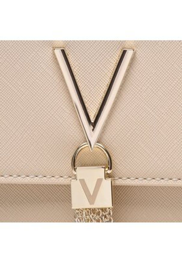 VALENTINO - Valentino Torebka Divina Sa VBS1IJ01 Beżowy. Kolor: beżowy. Materiał: skórzane