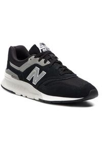 New Balance Sneakersy CM997HCC Czarny. Kolor: czarny. Materiał: zamsz, skóra