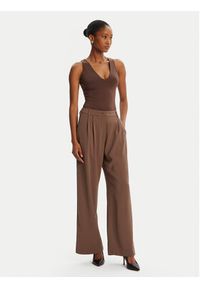 BARDOT Body Fina Low Cut 60038TB Brązowy Slim Fit. Kolor: brązowy. Materiał: syntetyk #5