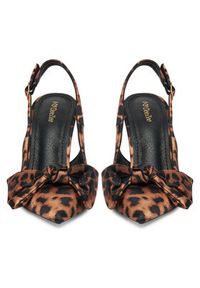 DeeZee Szpilki 6-605-1 Brązowy. Kolor: brązowy. Materiał: materiał. Obcas: na szpilce #2