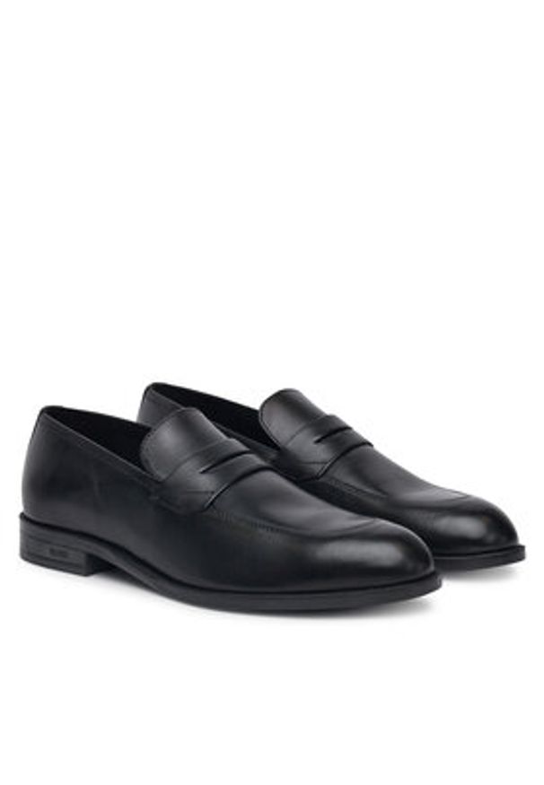 BOSS Półbuty Tayil 50541699 Czarny. Kolor: czarny. Materiał: skóra