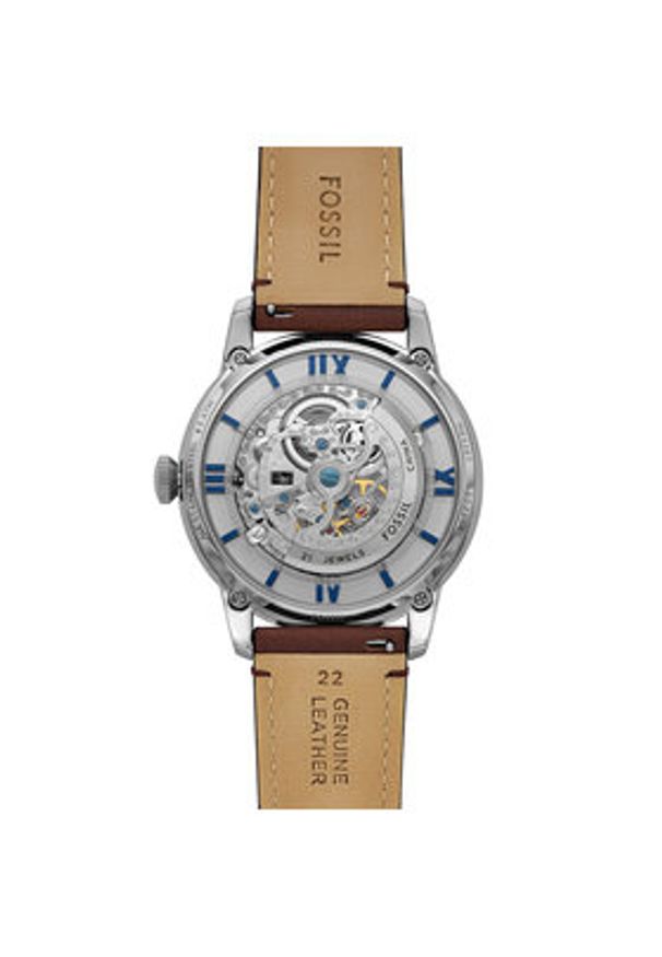 Fossil Zegarek Townsman ME3267 Brązowy. Kolor: brązowy