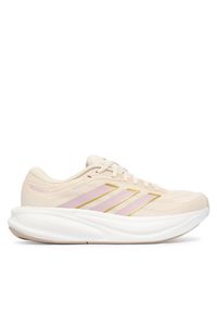 Adidas - Buty do biegania adidas. Kolor: kremowy. Sport: bieganie #1