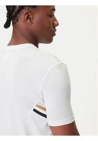 BOSS T-Shirt Tech TOC 50543329 Biały Slim Fit. Kolor: biały. Materiał: syntetyk #3