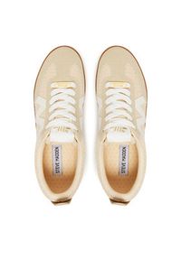Steve Madden Sneakersy Degree SM11003179 Beżowy. Kolor: beżowy. Materiał: skóra