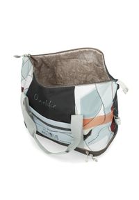 Torba podróżna damska Anekke, wykonana z materiału tekstylnego z dekoracyjnym nadrukiem rozkładana, kolorowa, 42588-002. Materiał: materiał. Wzór: nadruk, kolorowy. Styl: elegancki, klasyczny, casual #4