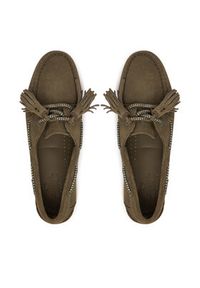 Weekend Max Mara Mokasyny 2615521014670 Khaki. Kolor: brązowy. Materiał: skóra #3