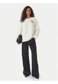 Hugo - HUGO Bluza Classic 50560782 Beżowy Relaxed Fit. Kolor: beżowy. Materiał: bawełna #4