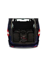 KJUST - Torby Do Bagażnika Ford Tourneo Courier 2014-2023 4Szt Kjust. Kolor: czarny. Styl: sportowy #1