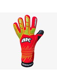 4KEEPERS - Rękawice bramkarskie dla dzieci 4keepers NEO LAVA NC junior. Sport: piłka nożna