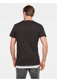 G-Star RAW - G-Star Raw T-Shirt Holorn D08512-8415 Czarny Regular Fit. Kolor: czarny. Materiał: bawełna