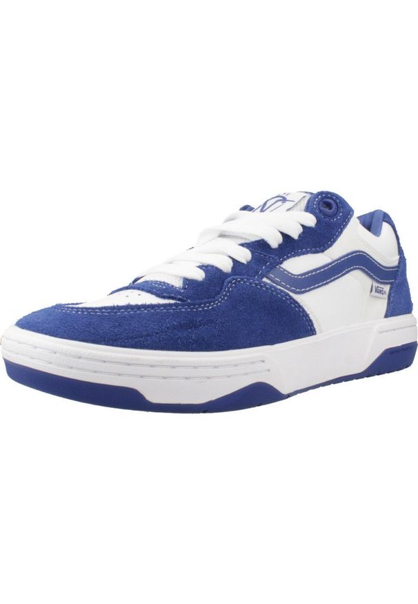 Tenisówki Vans Model Rowan 2 Kolor Niebieski. Kolor: niebieski. Materiał: tkanina, skóra